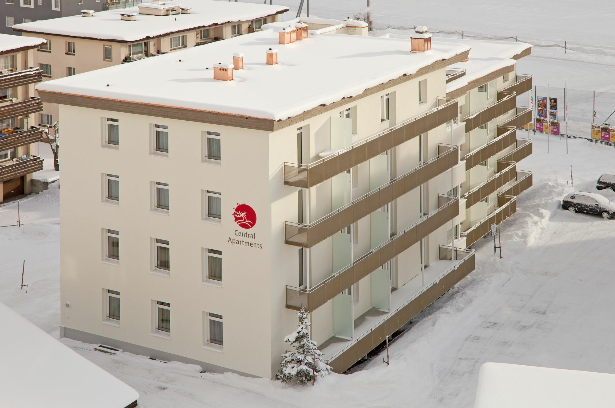 Central Apartments Davos Bagian luar foto